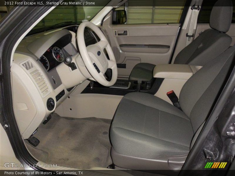 Sterling Gray Metallic / Stone 2012 Ford Escape XLS