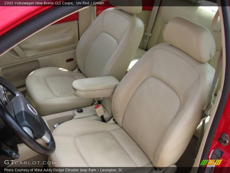 Uni Red / Cream 2003 Volkswagen New Beetle GLS Coupe