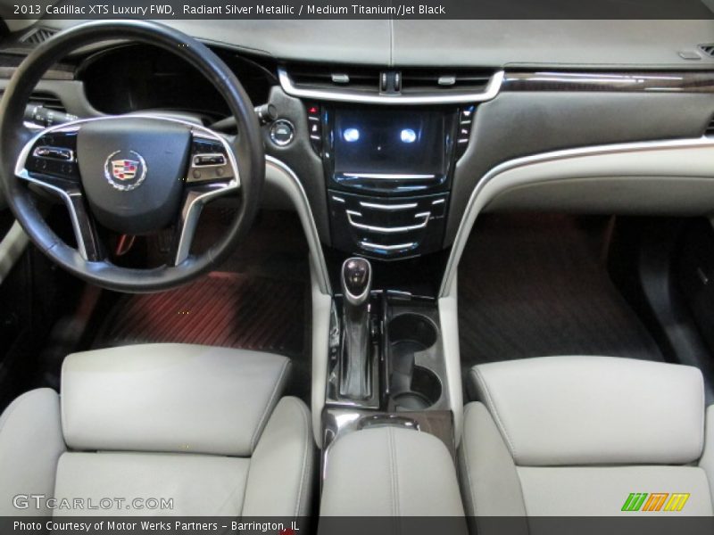 Radiant Silver Metallic / Medium Titanium/Jet Black 2013 Cadillac XTS Luxury FWD