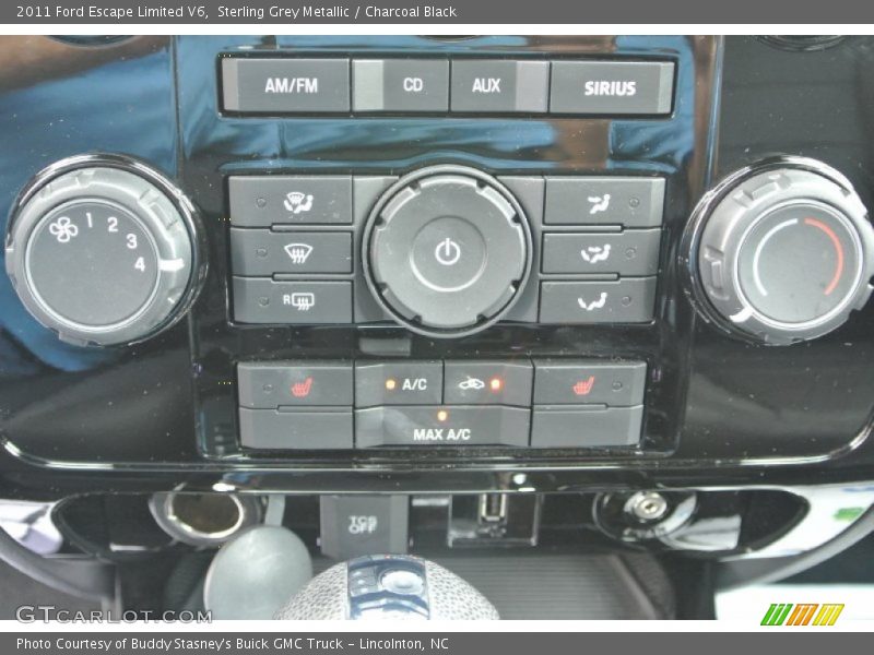 Sterling Grey Metallic / Charcoal Black 2011 Ford Escape Limited V6