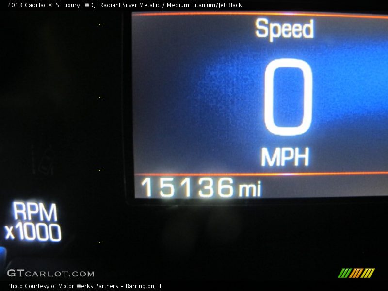 Radiant Silver Metallic / Medium Titanium/Jet Black 2013 Cadillac XTS Luxury FWD