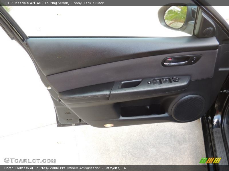 Ebony Black / Black 2012 Mazda MAZDA6 i Touring Sedan