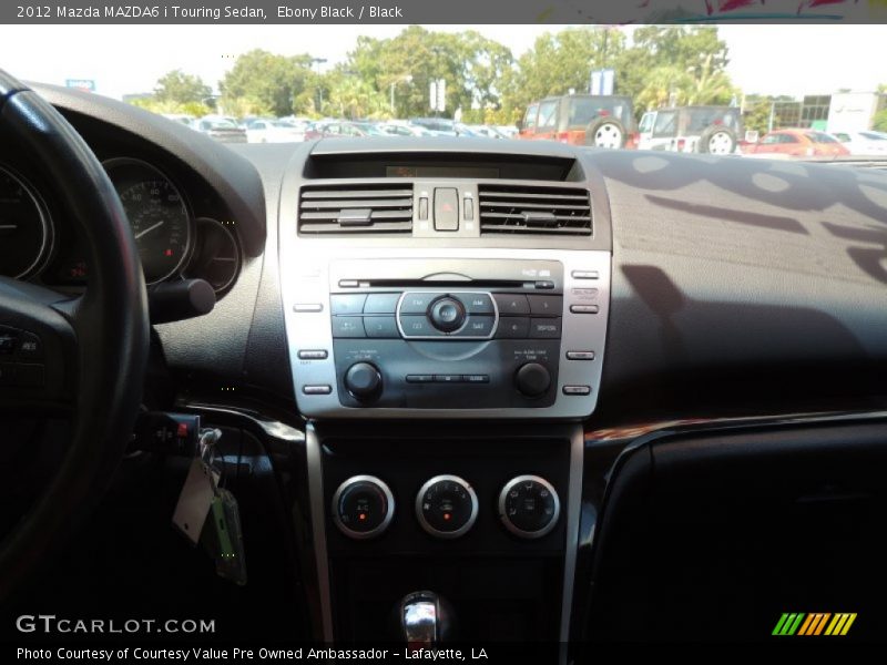 Ebony Black / Black 2012 Mazda MAZDA6 i Touring Sedan