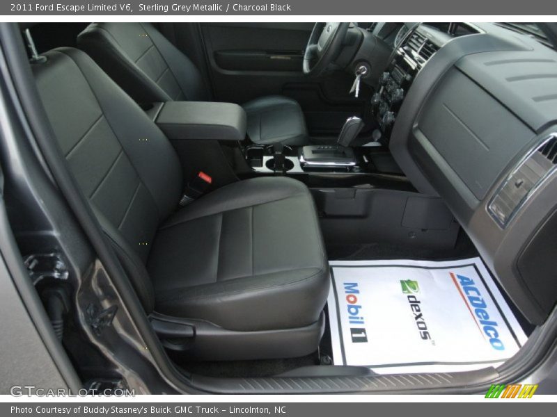 Sterling Grey Metallic / Charcoal Black 2011 Ford Escape Limited V6