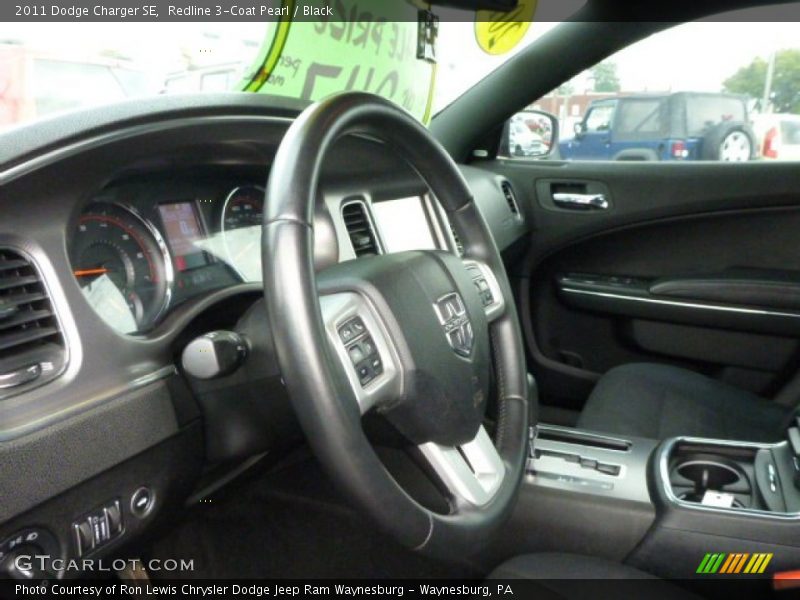 Redline 3-Coat Pearl / Black 2011 Dodge Charger SE
