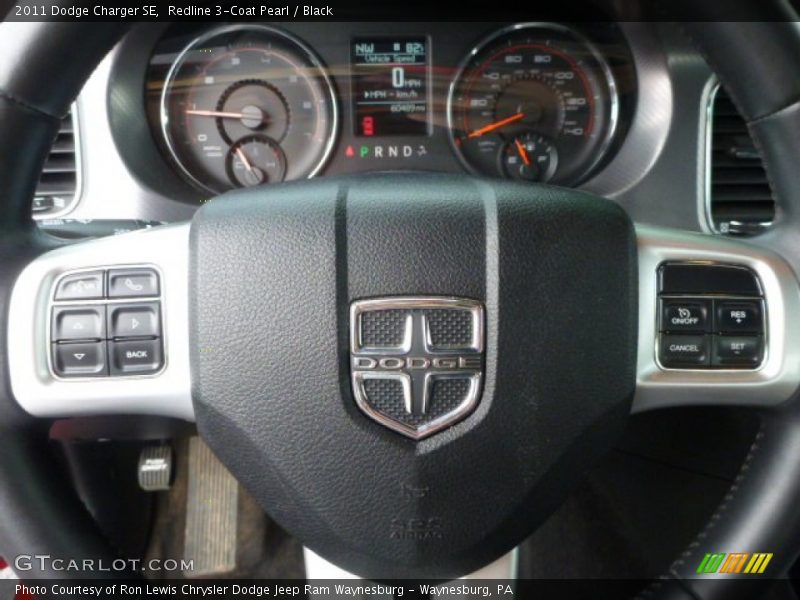 Redline 3-Coat Pearl / Black 2011 Dodge Charger SE