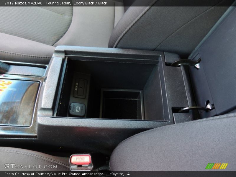 Ebony Black / Black 2012 Mazda MAZDA6 i Touring Sedan