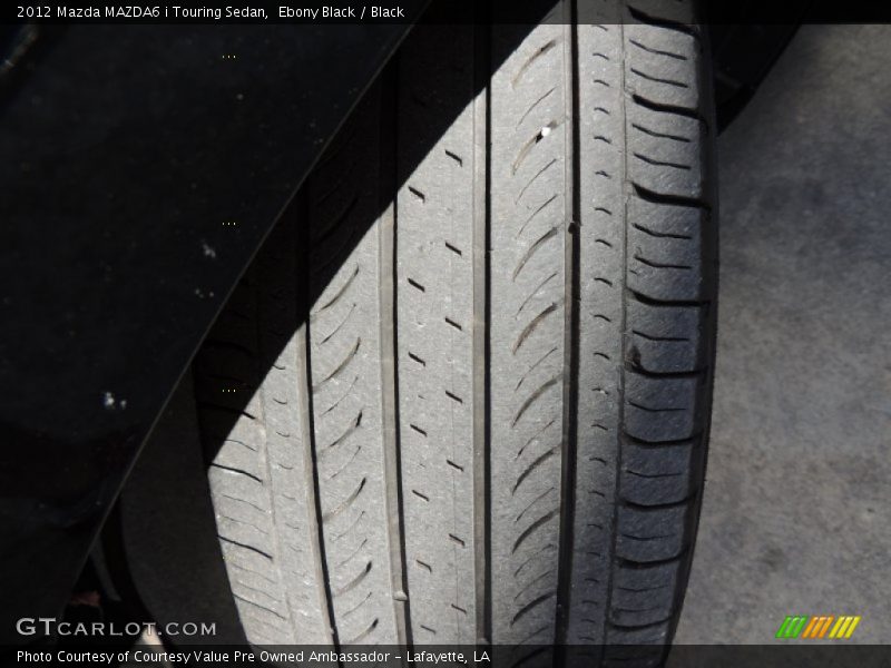 Ebony Black / Black 2012 Mazda MAZDA6 i Touring Sedan