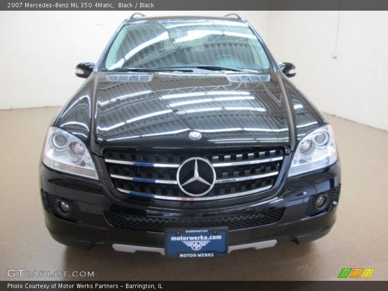 Black / Black 2007 Mercedes-Benz ML 350 4Matic