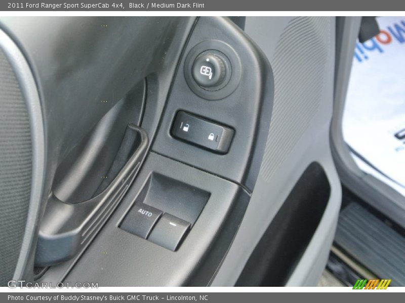 Black / Medium Dark Flint 2011 Ford Ranger Sport SuperCab 4x4