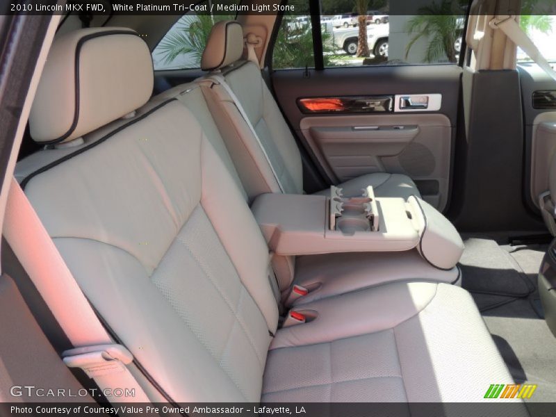 White Platinum Tri-Coat / Medium Light Stone 2010 Lincoln MKX FWD