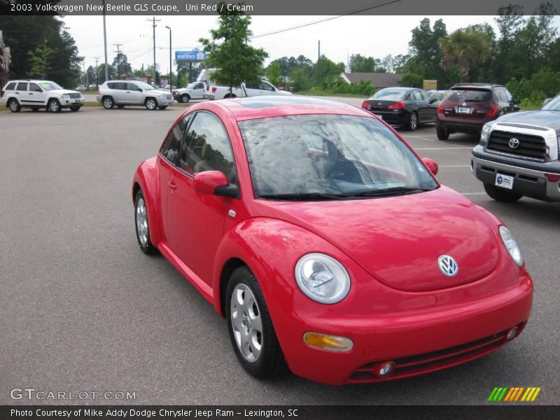 Uni Red / Cream 2003 Volkswagen New Beetle GLS Coupe