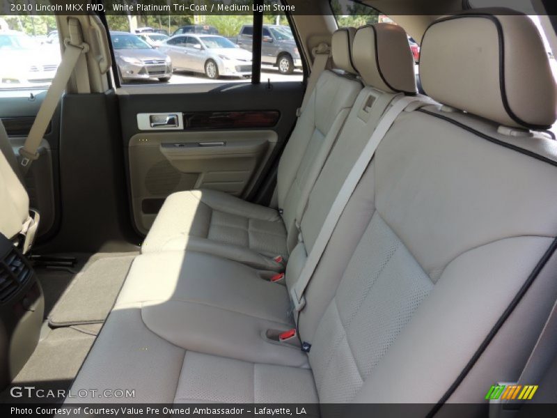White Platinum Tri-Coat / Medium Light Stone 2010 Lincoln MKX FWD