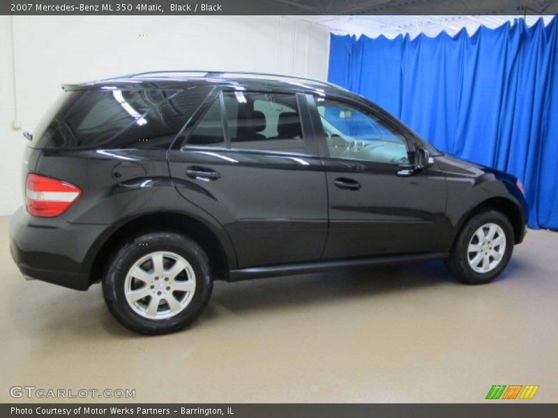 Black / Black 2007 Mercedes-Benz ML 350 4Matic