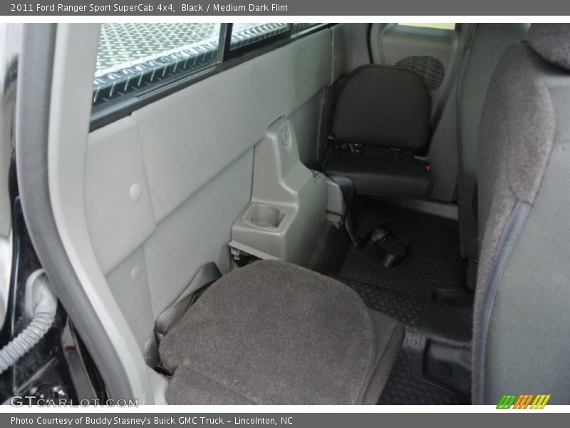 Black / Medium Dark Flint 2011 Ford Ranger Sport SuperCab 4x4
