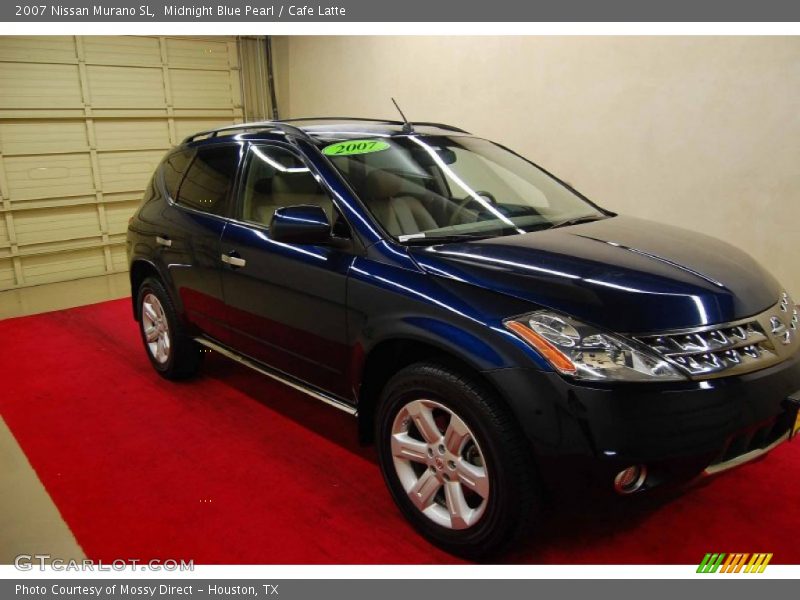 Midnight Blue Pearl / Cafe Latte 2007 Nissan Murano SL