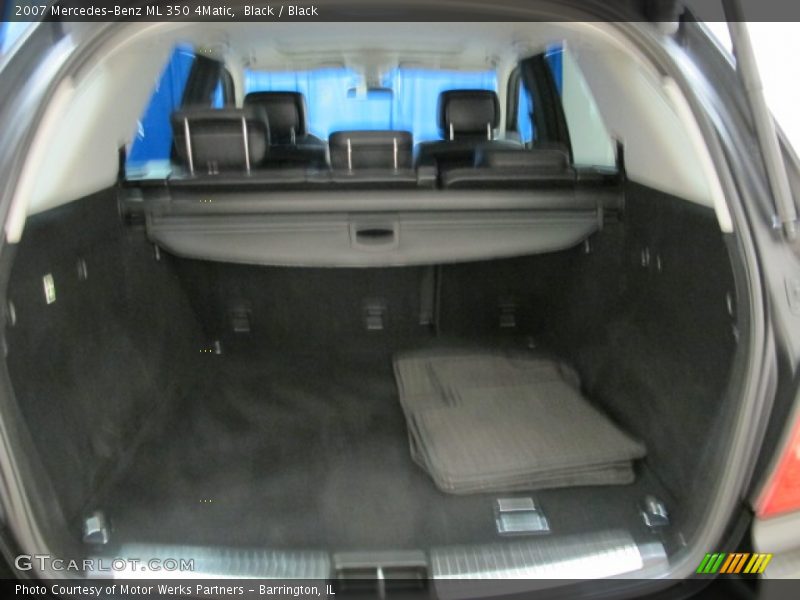 Black / Black 2007 Mercedes-Benz ML 350 4Matic