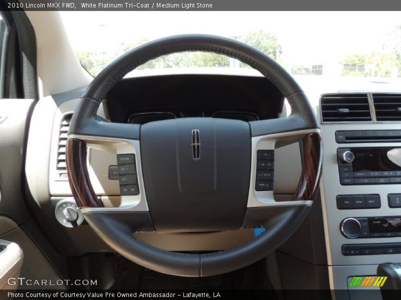 White Platinum Tri-Coat / Medium Light Stone 2010 Lincoln MKX FWD