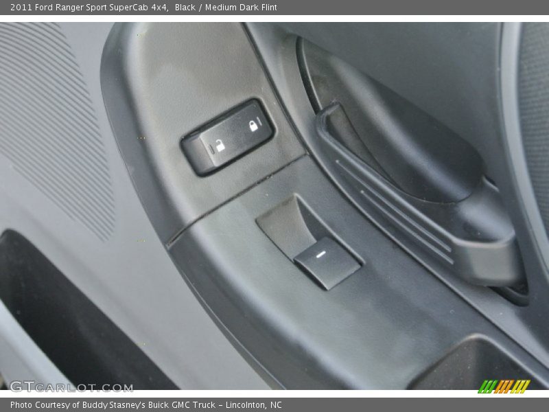 Black / Medium Dark Flint 2011 Ford Ranger Sport SuperCab 4x4