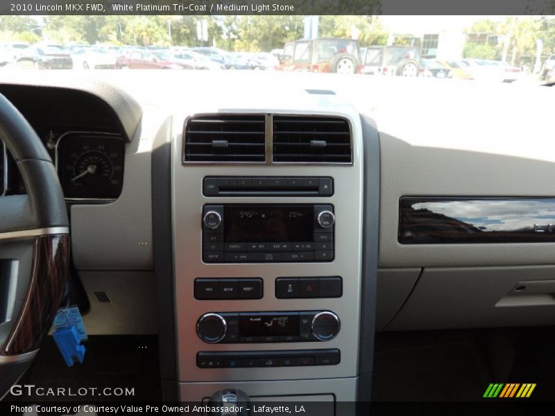 White Platinum Tri-Coat / Medium Light Stone 2010 Lincoln MKX FWD