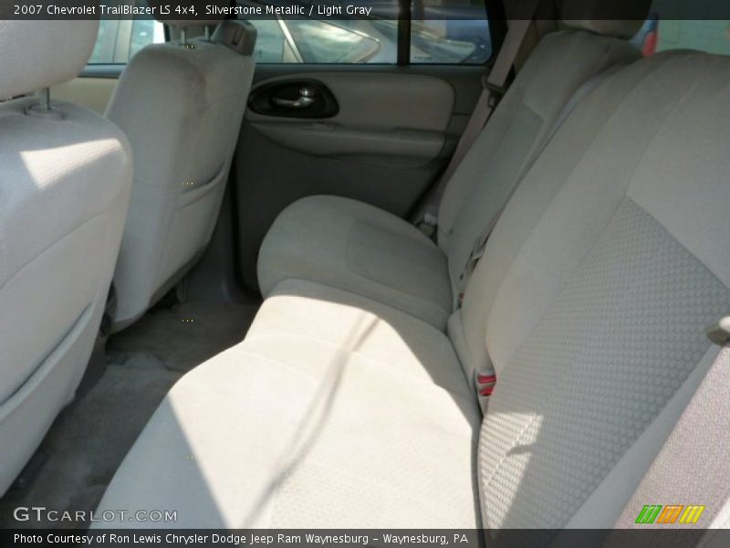 Silverstone Metallic / Light Gray 2007 Chevrolet TrailBlazer LS 4x4
