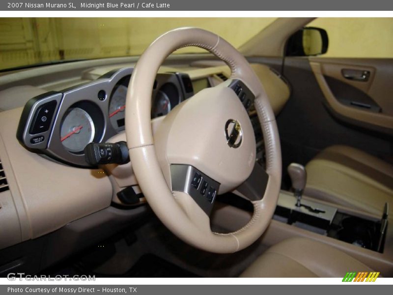 Midnight Blue Pearl / Cafe Latte 2007 Nissan Murano SL
