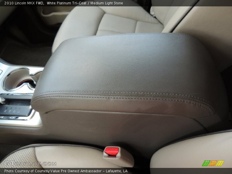 White Platinum Tri-Coat / Medium Light Stone 2010 Lincoln MKX FWD