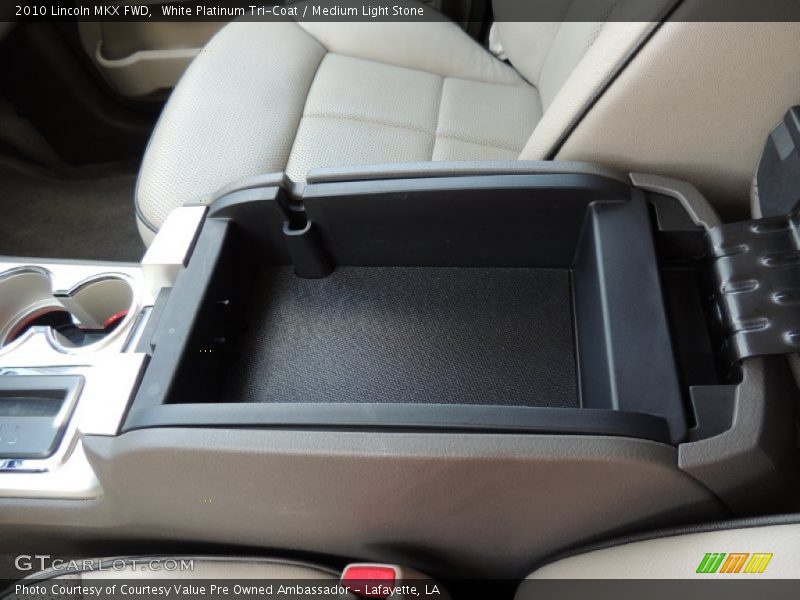 White Platinum Tri-Coat / Medium Light Stone 2010 Lincoln MKX FWD