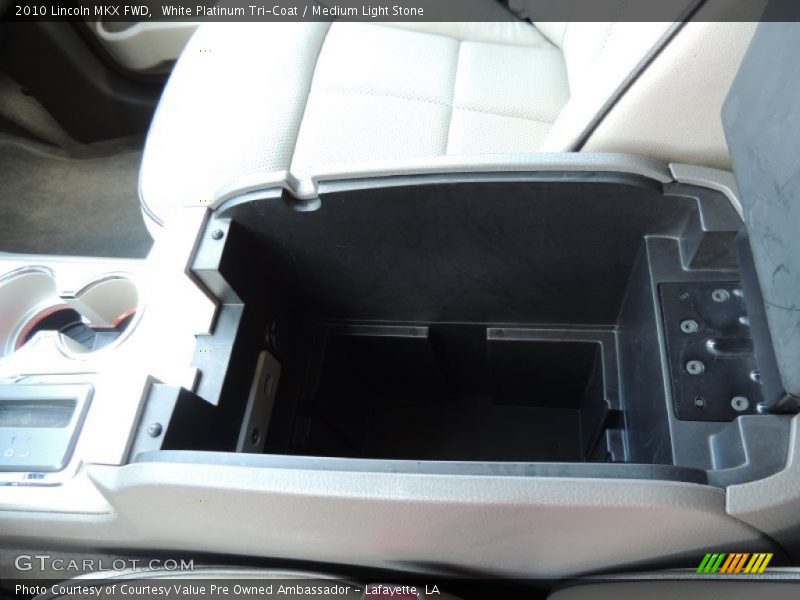 White Platinum Tri-Coat / Medium Light Stone 2010 Lincoln MKX FWD