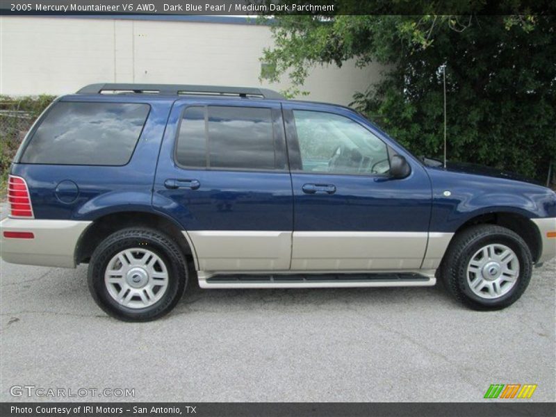 Dark Blue Pearl / Medium Dark Parchment 2005 Mercury Mountaineer V6 AWD