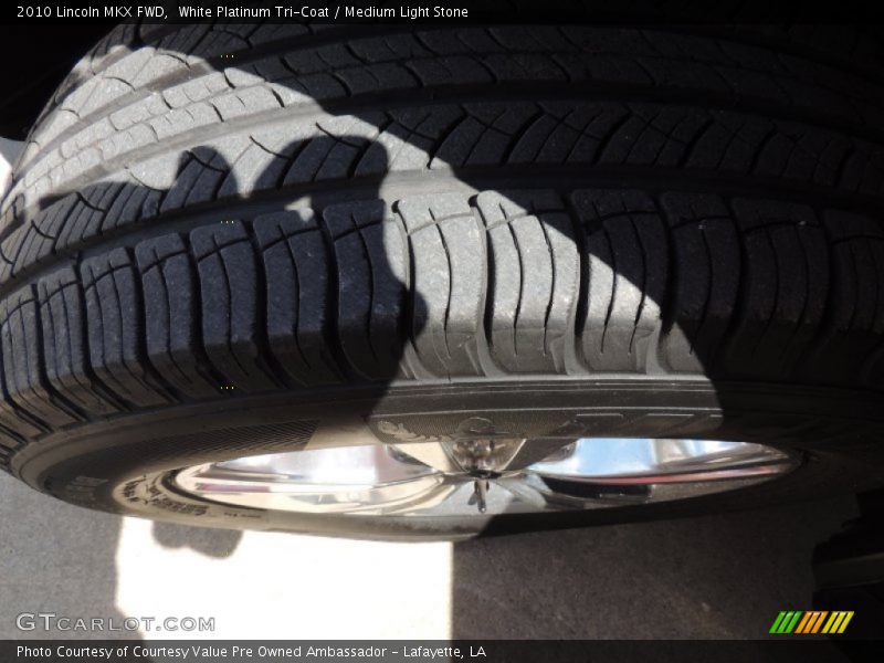 White Platinum Tri-Coat / Medium Light Stone 2010 Lincoln MKX FWD