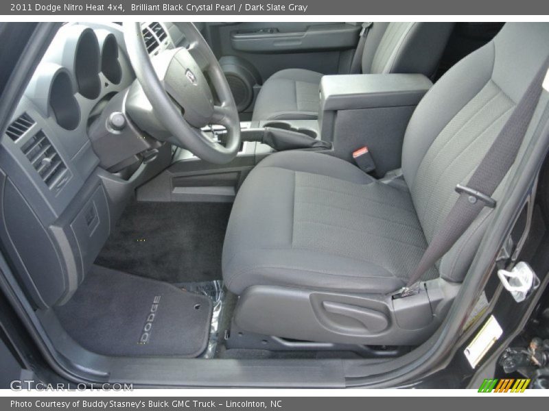 Brilliant Black Crystal Pearl / Dark Slate Gray 2011 Dodge Nitro Heat 4x4
