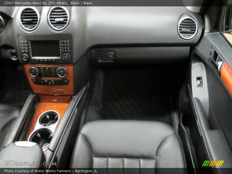 Black / Black 2007 Mercedes-Benz ML 350 4Matic