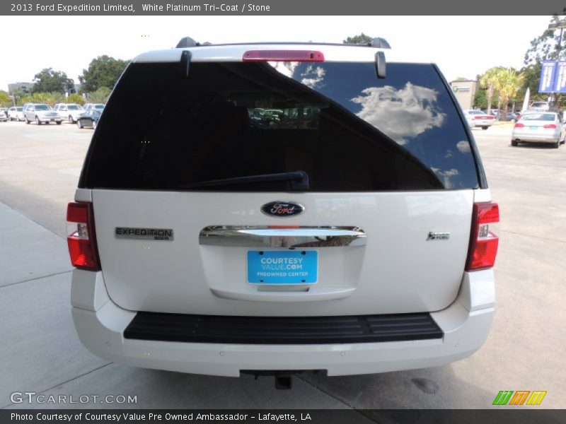White Platinum Tri-Coat / Stone 2013 Ford Expedition Limited