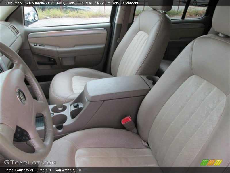 Dark Blue Pearl / Medium Dark Parchment 2005 Mercury Mountaineer V6 AWD