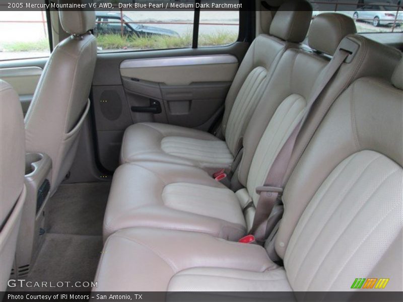 Dark Blue Pearl / Medium Dark Parchment 2005 Mercury Mountaineer V6 AWD