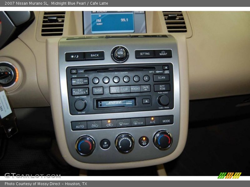 Midnight Blue Pearl / Cafe Latte 2007 Nissan Murano SL