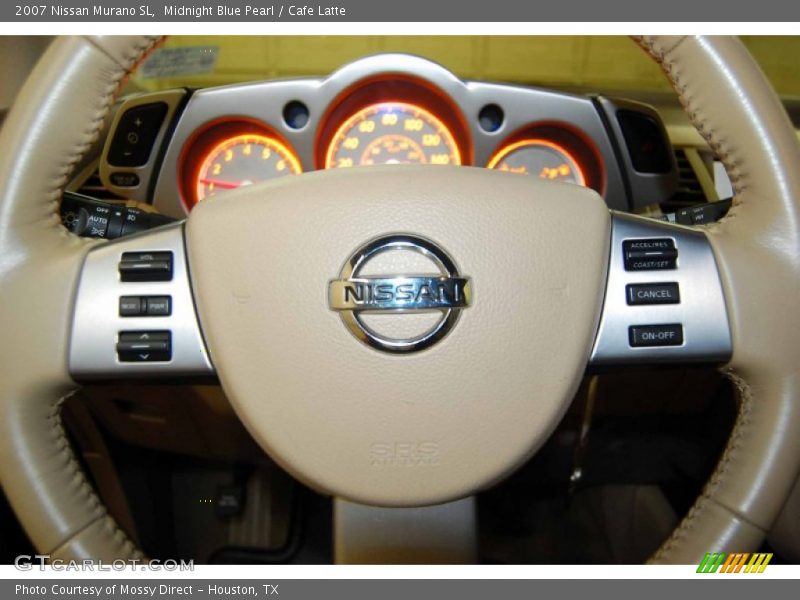 Midnight Blue Pearl / Cafe Latte 2007 Nissan Murano SL