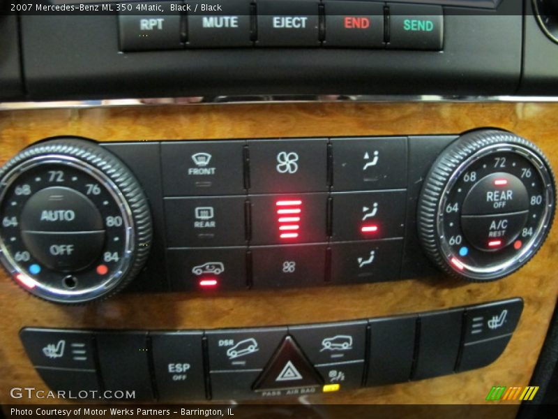 Black / Black 2007 Mercedes-Benz ML 350 4Matic