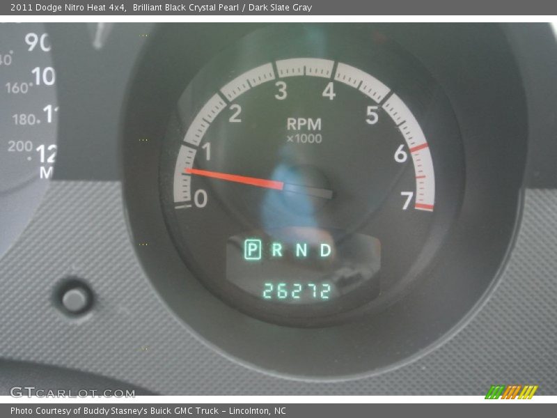 Brilliant Black Crystal Pearl / Dark Slate Gray 2011 Dodge Nitro Heat 4x4