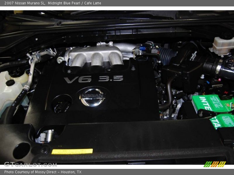 Midnight Blue Pearl / Cafe Latte 2007 Nissan Murano SL
