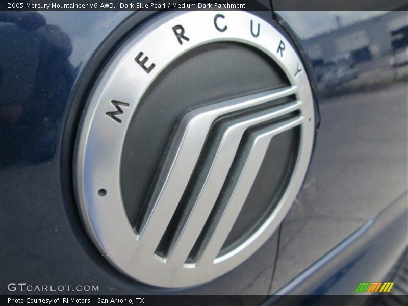 Dark Blue Pearl / Medium Dark Parchment 2005 Mercury Mountaineer V6 AWD