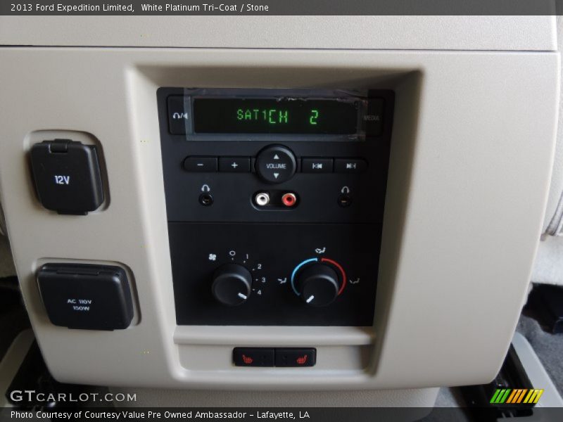 White Platinum Tri-Coat / Stone 2013 Ford Expedition Limited