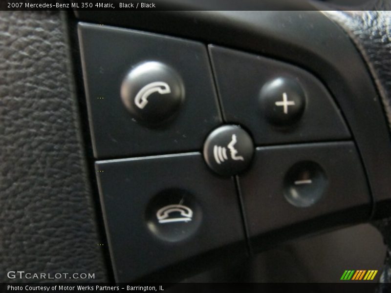 Black / Black 2007 Mercedes-Benz ML 350 4Matic