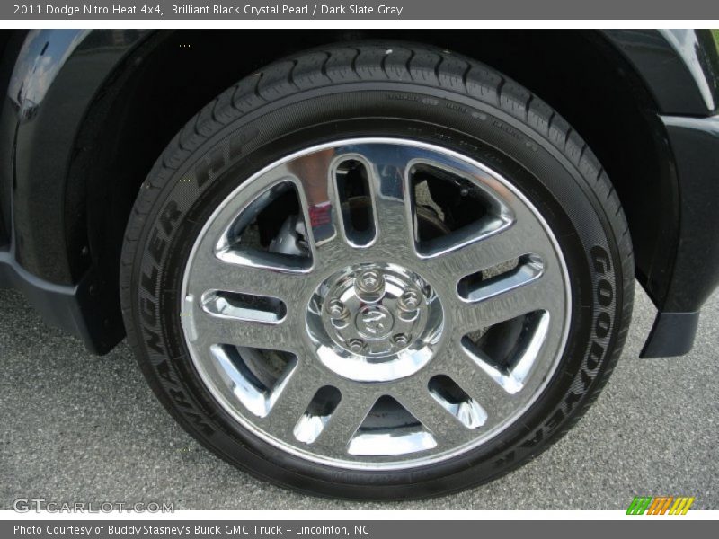 Brilliant Black Crystal Pearl / Dark Slate Gray 2011 Dodge Nitro Heat 4x4