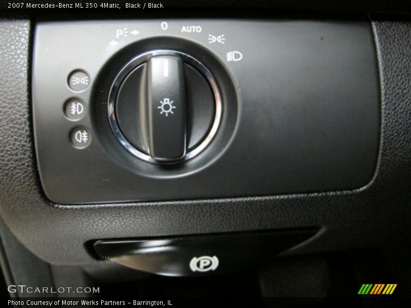 Black / Black 2007 Mercedes-Benz ML 350 4Matic