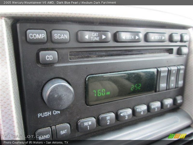 Dark Blue Pearl / Medium Dark Parchment 2005 Mercury Mountaineer V6 AWD