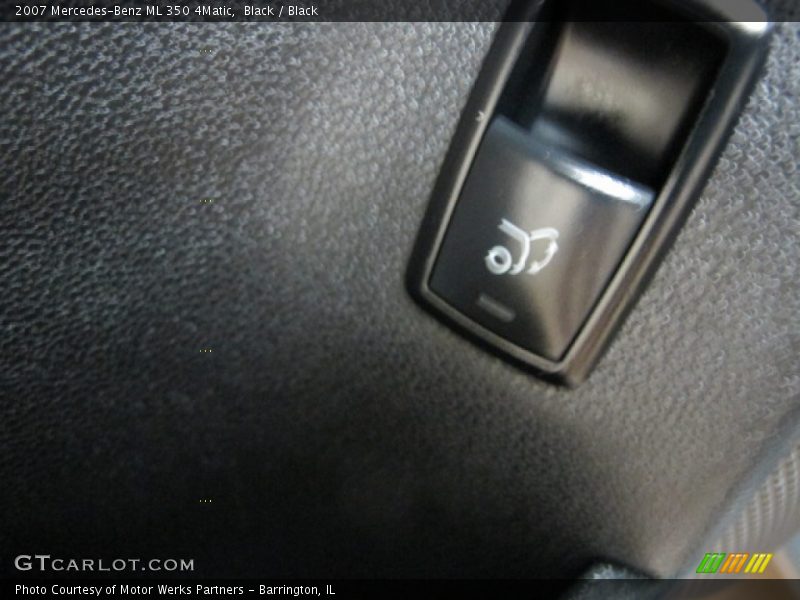 Black / Black 2007 Mercedes-Benz ML 350 4Matic