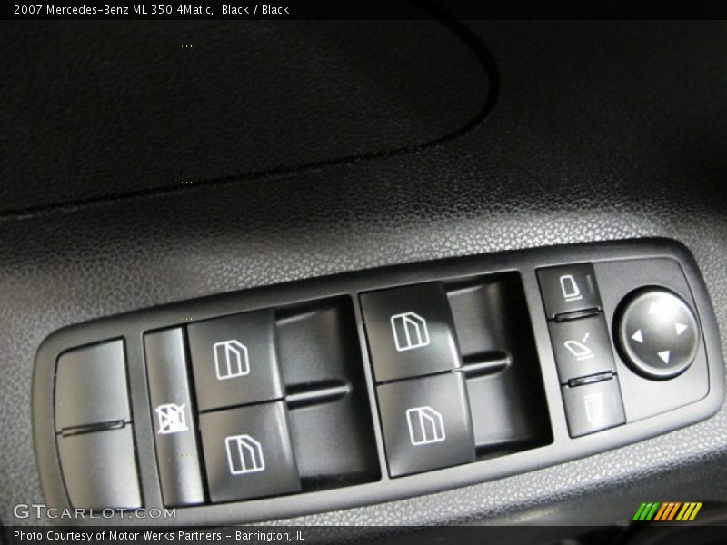 Black / Black 2007 Mercedes-Benz ML 350 4Matic
