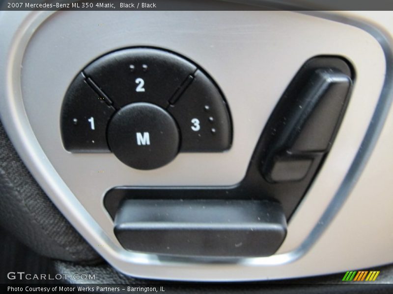 Black / Black 2007 Mercedes-Benz ML 350 4Matic